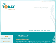 Tablet Screenshot of fit-today.de